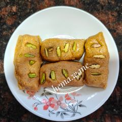 A picture of Milk cake.