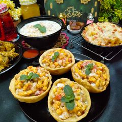 A picture of Kurkuray Katori Chaat 😍😍.