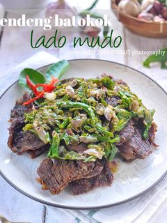 Foto resep Dendeng batokok lado mudo