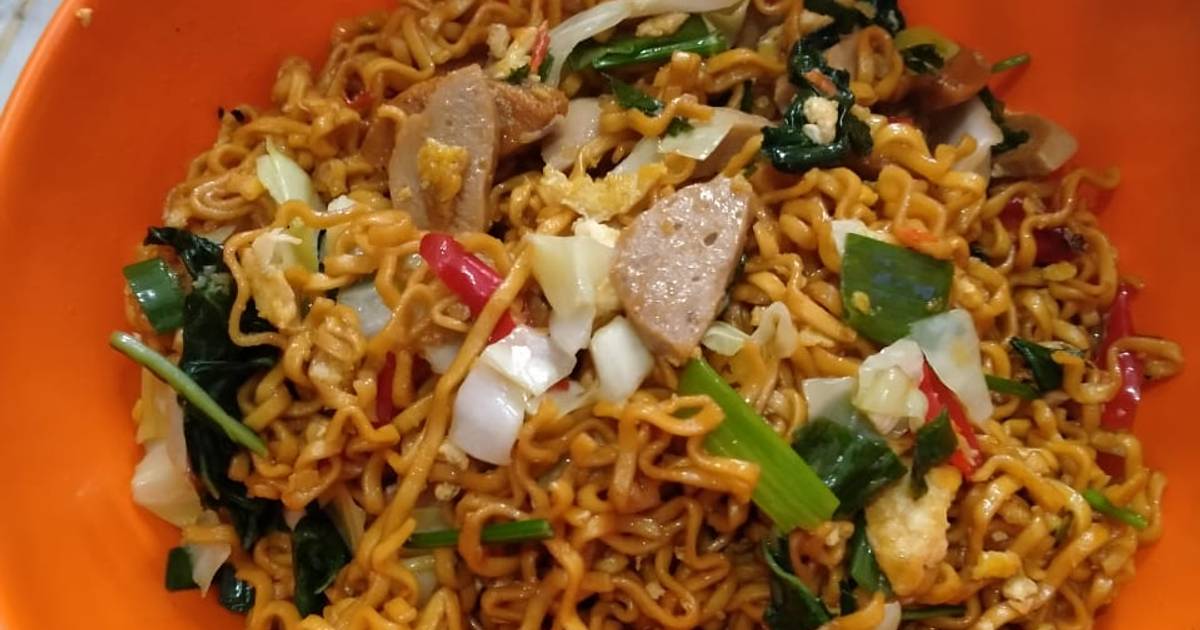 48 resep mie goreng telur cap 3 ayam enak dan sederhana ala rumahan