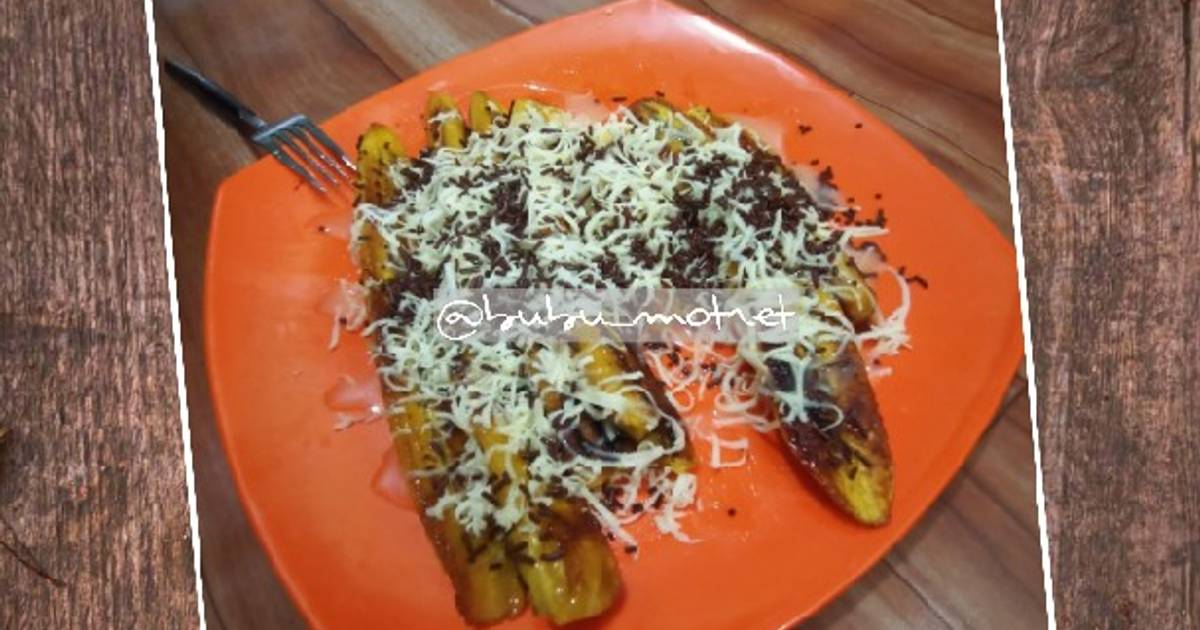 Resep Pisang Bakar Keju Coklat Oleh Bubu Muthia Cookpad