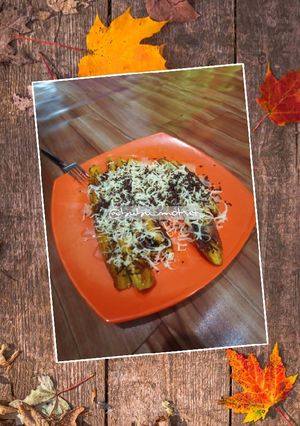 Foto resep Pisang bakar keju coklat