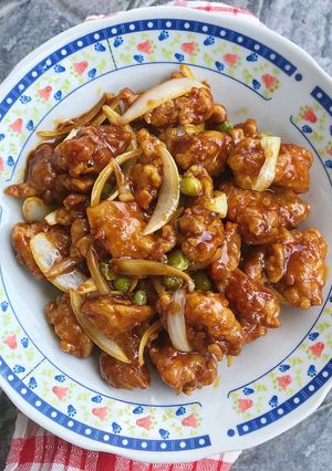 Foto resep Ayam saus oriental