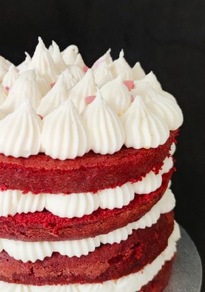 Foto principal de Red Velvet con relleno de lemon curd y buttercream de queso