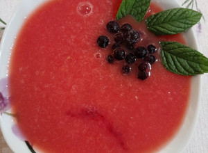 Görögdinnye leves recept fotója