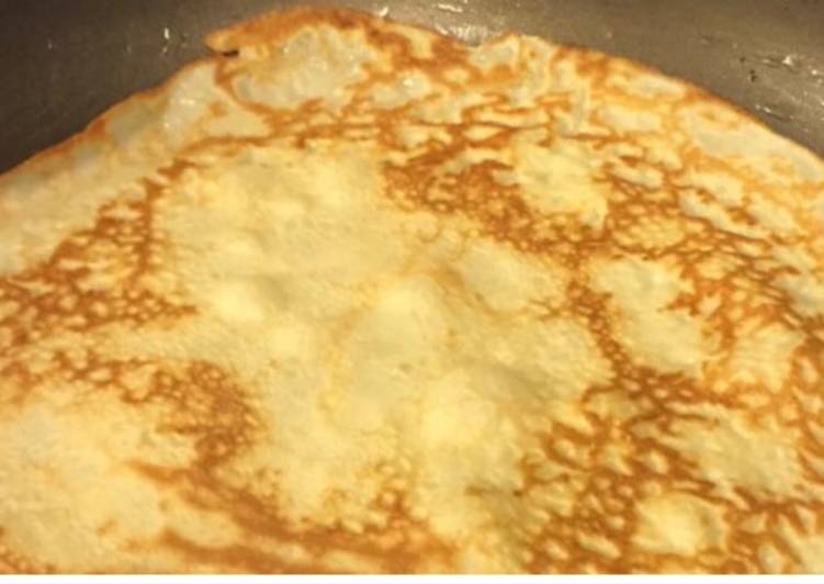 Easiest Way to Make Quick Basic Crepes