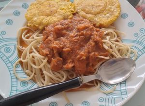 Una foto de Deliciosa pasta con atún