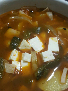 Una foto de Sopa de papa con chile poblano
