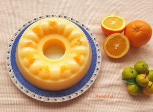 Foto resep Puding Jeruk Mandarin