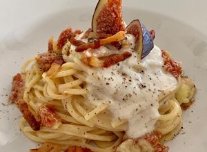 Foto di Gricia con i fichi