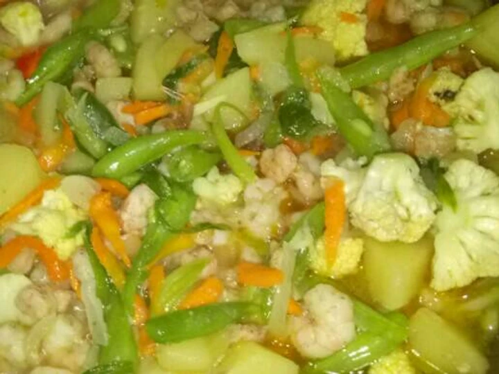 Langkah Gampang Membuat Resep Tumis udang re gallo yang Uenak Anti Ribet, Uenak Banget