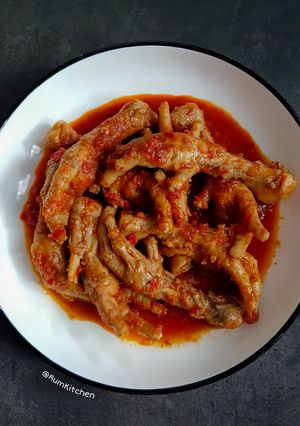Foto resep Ceker Pedas Manis