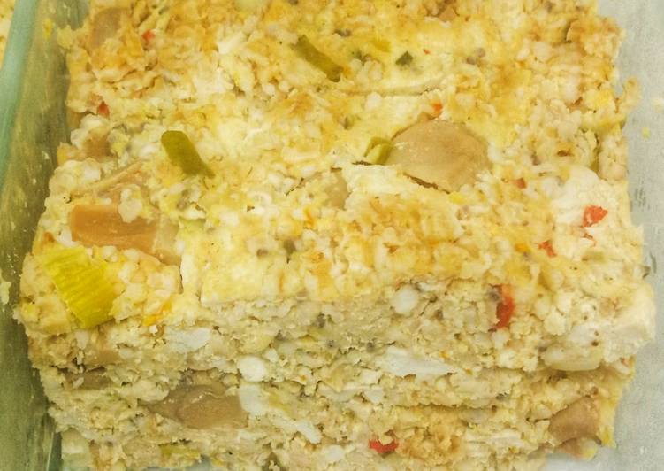 Steps to Prepare Speedy Steamed mixed tofu, oatmeal and chamnon