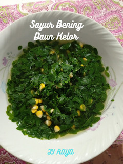 Foto resep Sayur Bening Daun Kelor