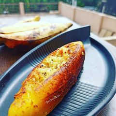 STUFFED & ROASTED BANANA/PAZHAM NIRACHATHU A picture of STUFFED & ROASTED BANANA/PAZHAM NIRACHATHU.
