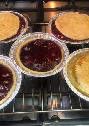 Una foto de Pay de fresa a la Sonorense