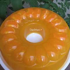 A picture of Puding Jeruk Nutrisari🍊.