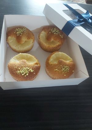 عکسی از دستور پای آناناس در سرخ کن بدون روغن