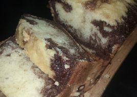 Budín marmolado, húmedo y súper fácil!