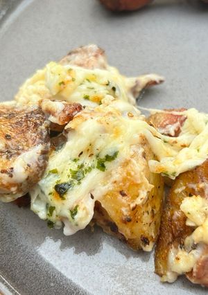 進階版夜市焗烤馬鈴薯 的食譜成品照片