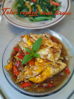 Foto resep Telur ceplok saus tiram