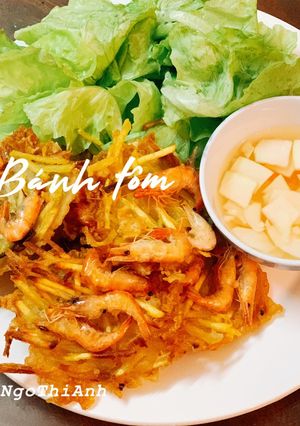 Hình của món Bánh Tôm Hà Nội.
