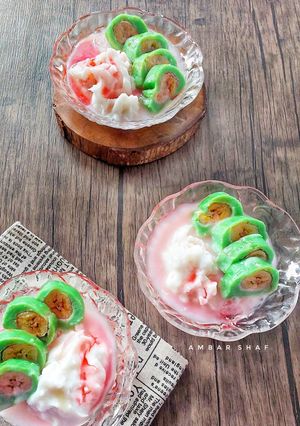 Foto resep Es Pisang Ijo