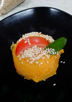 南瓜泥 的食譜成品照片