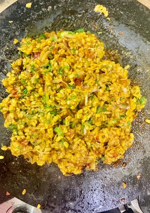 A picture of Tawa Maash Daal.