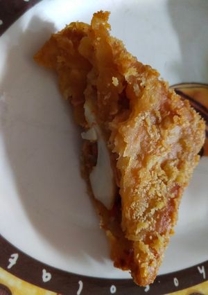 Foto resep Cracker goreng isi ragout dan kornet