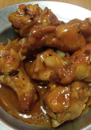 รูปของ ไก่อบซอสเผ็ด #กับแกล้ม