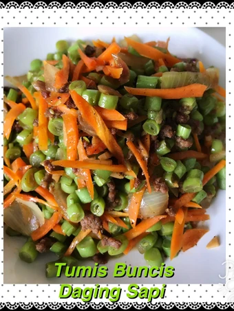 Cara Simple Membuat Resep  Tumis Buncis Daging Cincang yang Bisa Manjain Lidah, Lezat Sekali