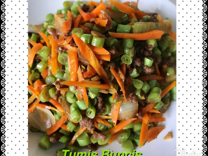 Cara Simple Membuat Resep  Tumis Buncis Daging Cincang yang Bisa Manjain Lidah, Lezat Sekali