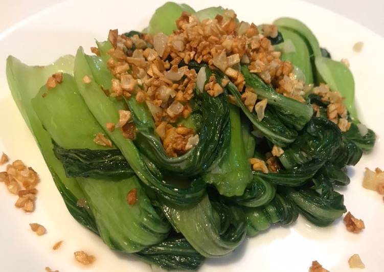 Resep Pak Choy (Pok Cay) Bawang Putih, Enak