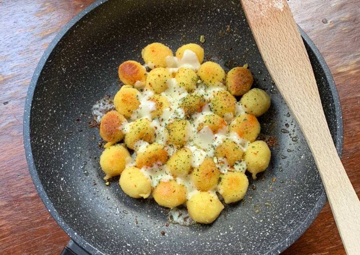 ☆Gnocchis Poêlés façon Pizza☆