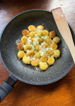 Une photo de ☆Gnocchis Poêlés façon Pizza☆