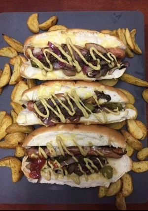 Φωτογραφία της συνταγής Ζουμερά hot dog