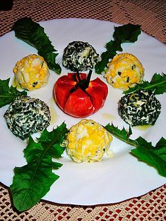 Una foto de Pelotillas de queso crema al aroma de plantas aromáticas - tapas