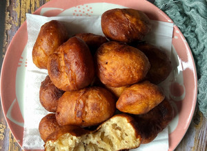 Gambar Cucur Susu Kurma Gebu