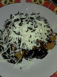 Foto resep Pisang goreng saus coklat keju