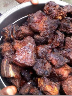 A picture of Fried meat.