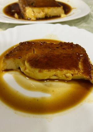 Una foto de Flan de huevo al varoma Thermomix en 30 minutos