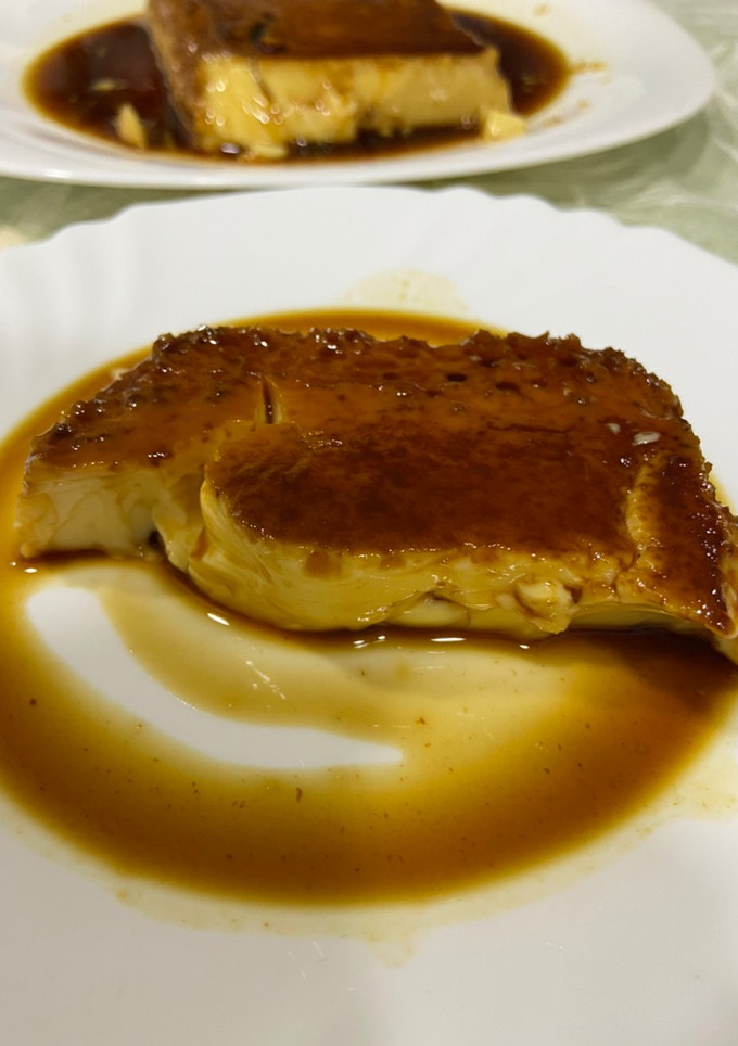Una foto de Flan de huevo al varoma Thermomix en 30 minutos