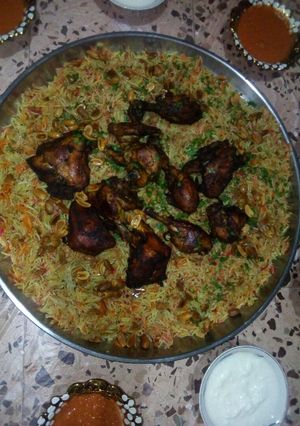 صورة لوصفة مندي ع الفحم