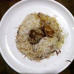 A picture of Mutton biryani.