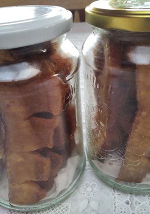 Sült szalonna üvegbe tartósítva recept fotója