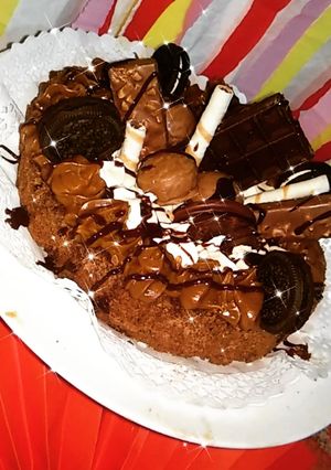 Una foto de Marquise de chocolate
