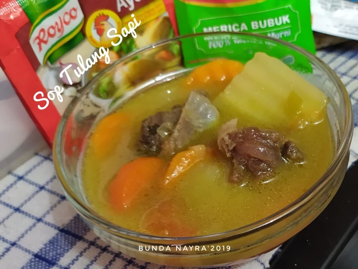 Cara Mudah Menyiapkan Resep Sup Tulang Sapi yang  Bikin Ketagihan Anti Ribet, Menggugah Selera