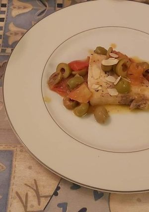 Φωτογραφία της συνταγής Ξιφίας με ελιές