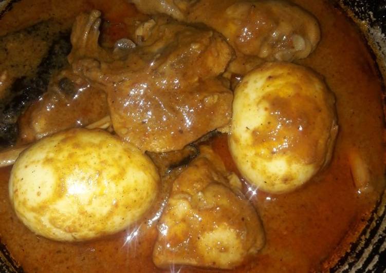 Resep Rendang ayam&amp;telur Bumbu Indofood, Menggugah Selera